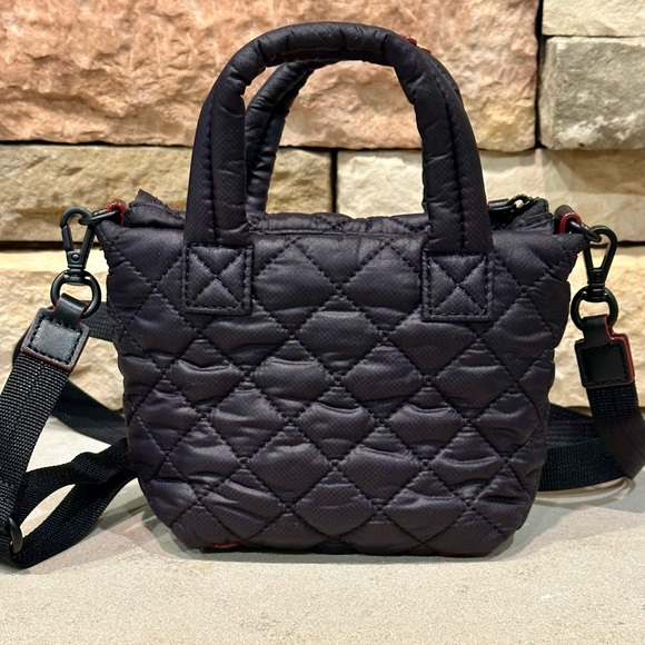 MZ Wallace Petite Metro Deluxe Black Crossbody Bag - Picture 6 of 16